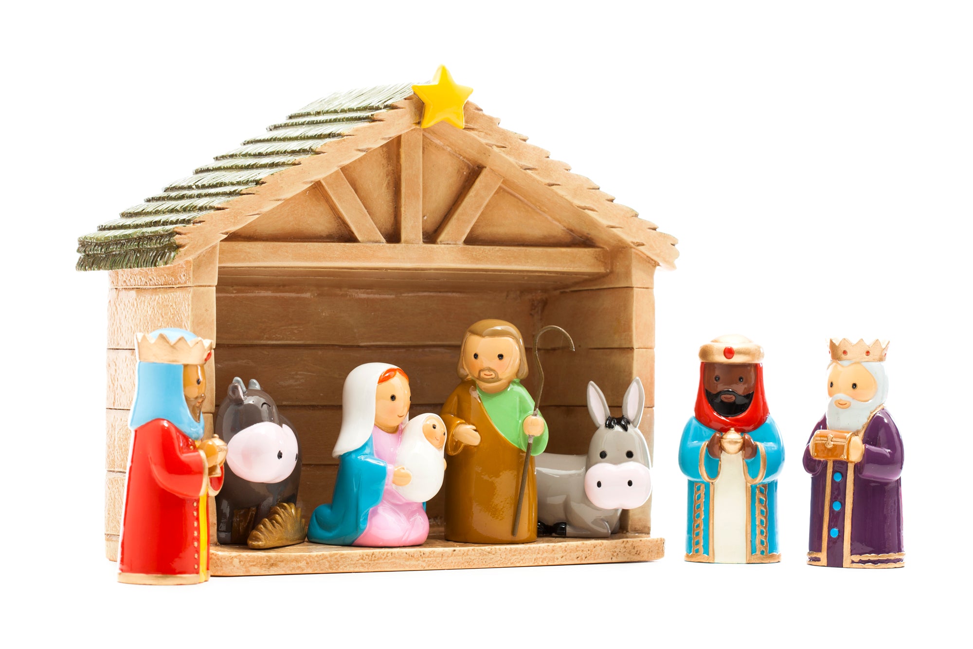 Nativity Scene 8 Piece Set