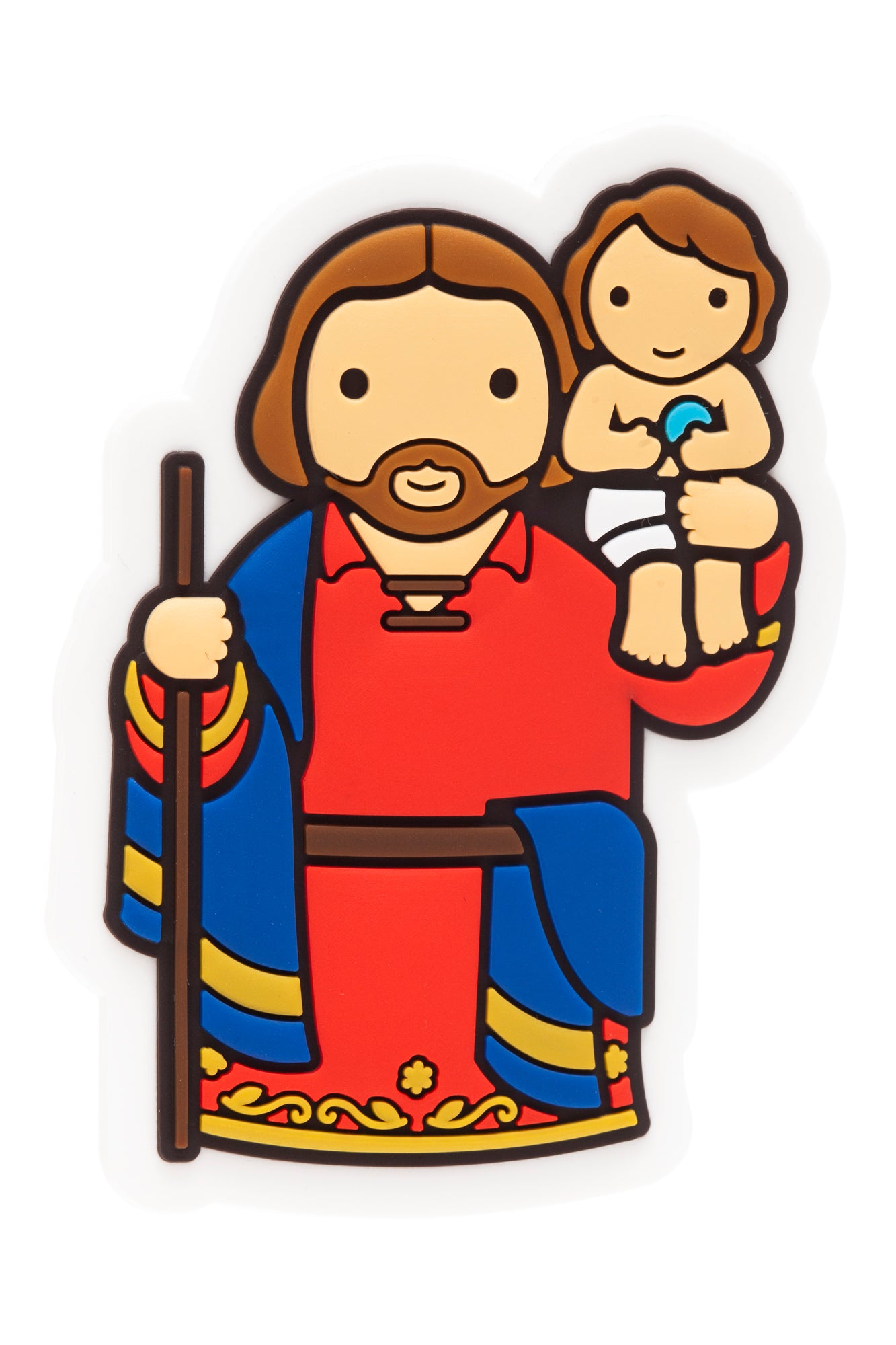Saint Christopher magnet