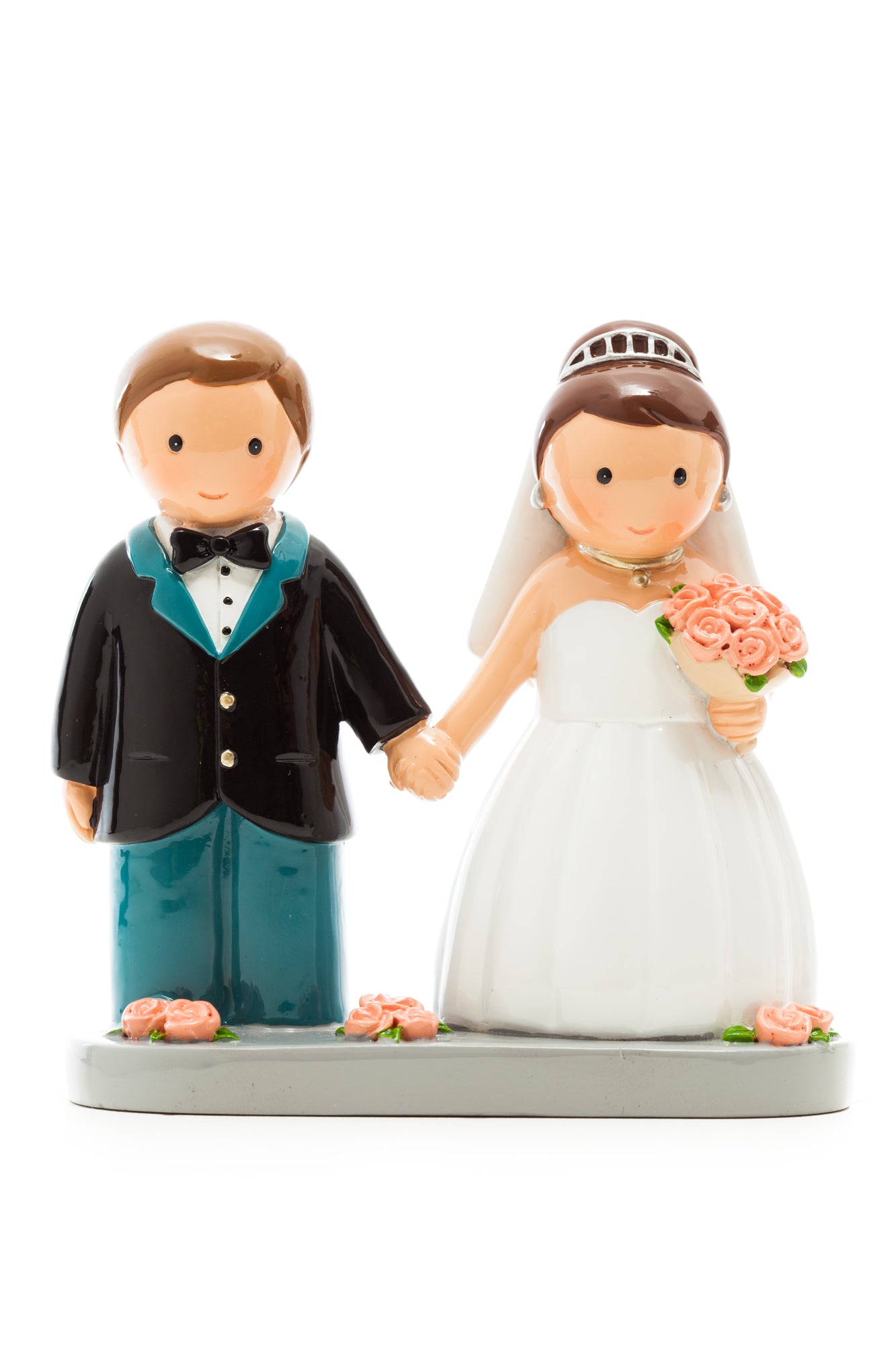 Wedding Cake Top Pink statue