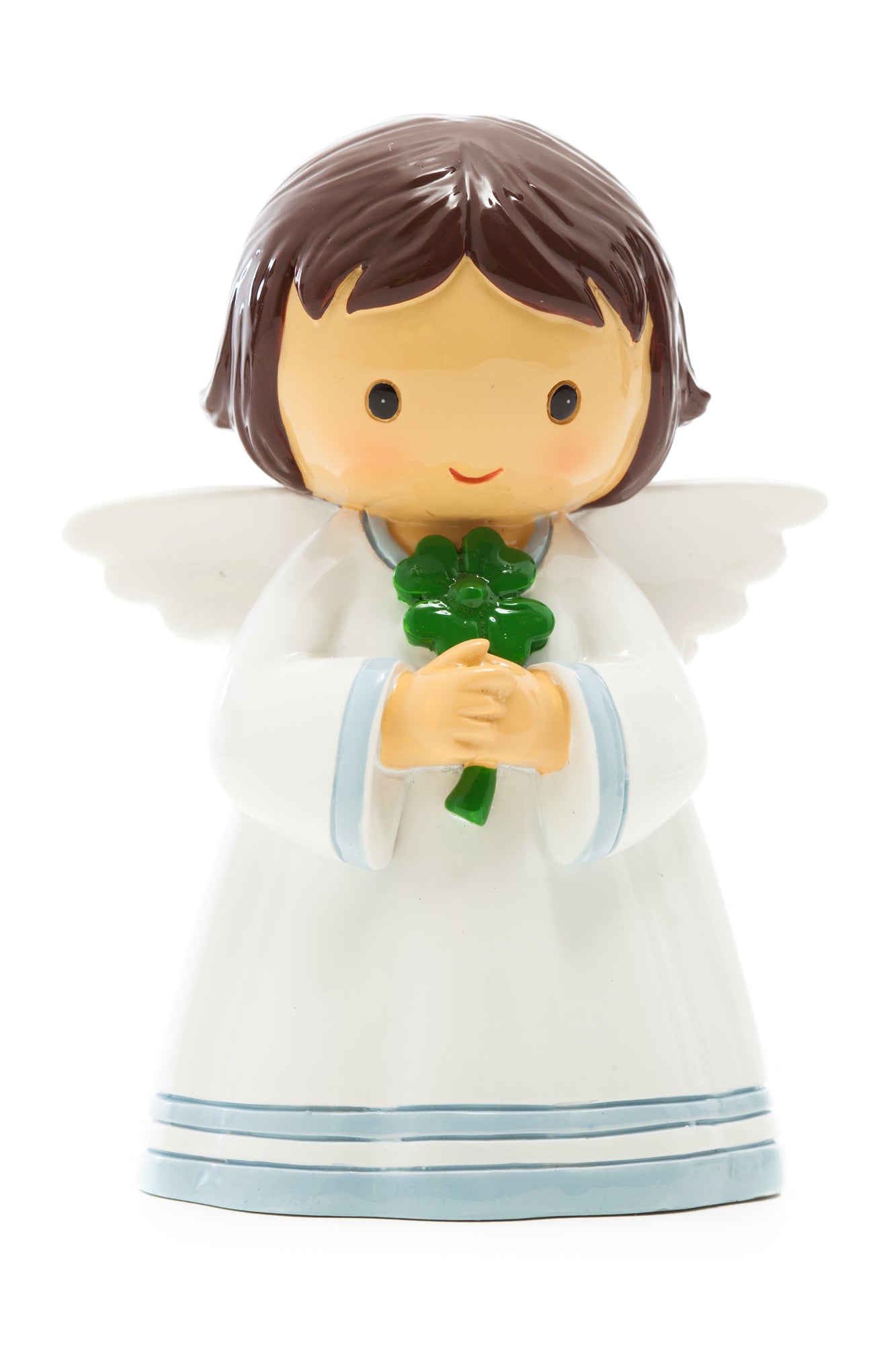 Guardian Angel with Clover statue