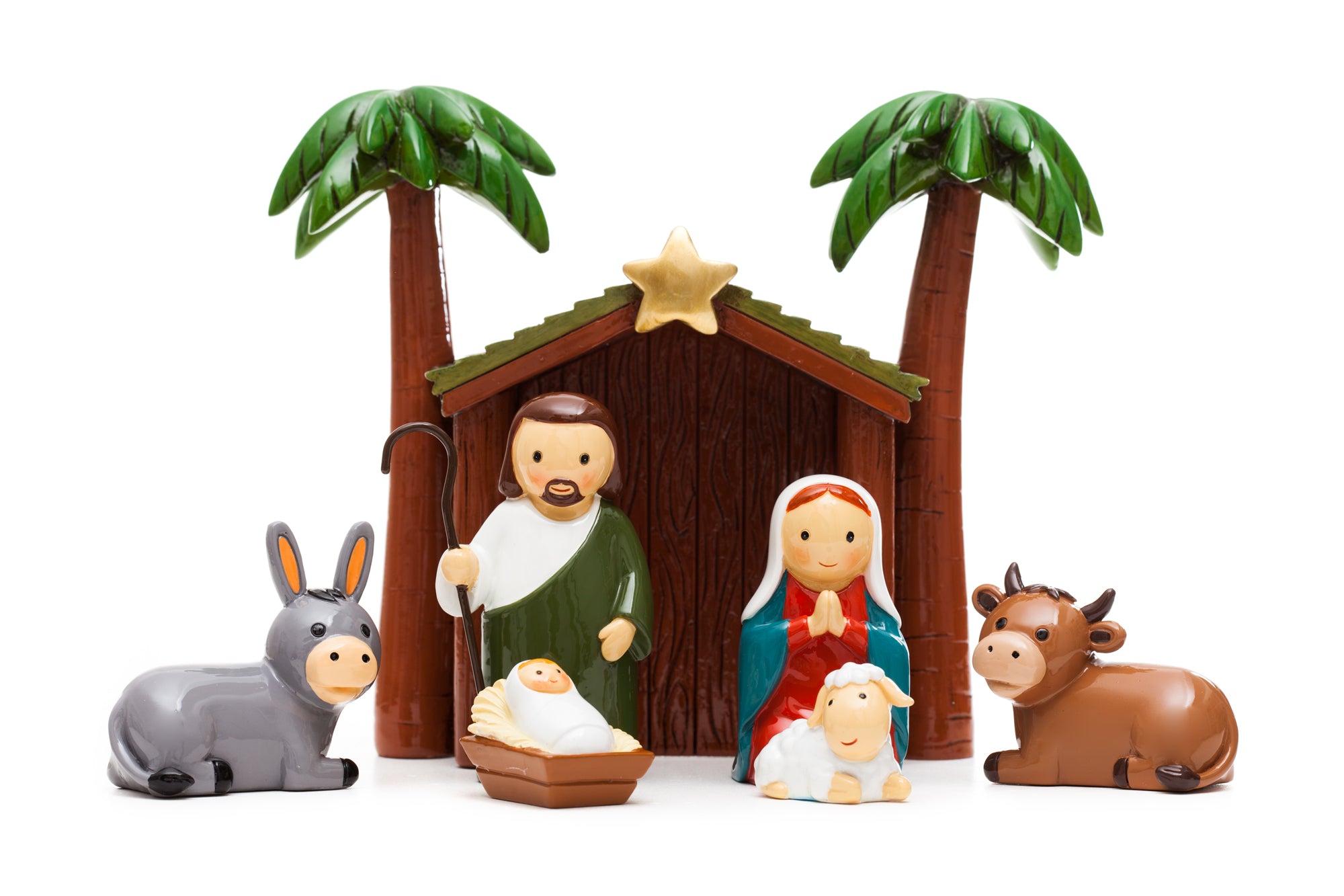 Nativity Scene 7 Piece Set statue