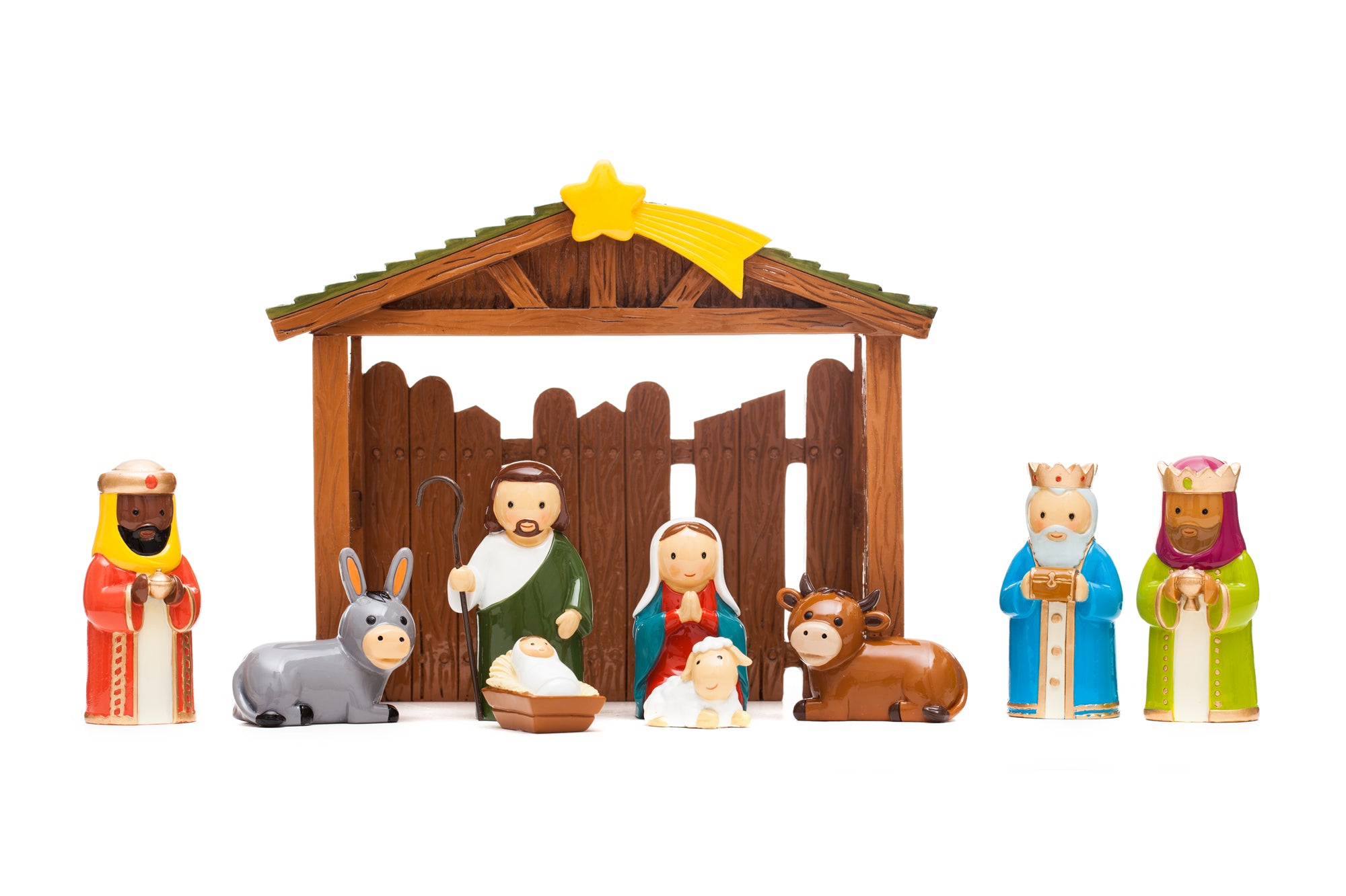 Nativity Scene 10 Piece Set statue