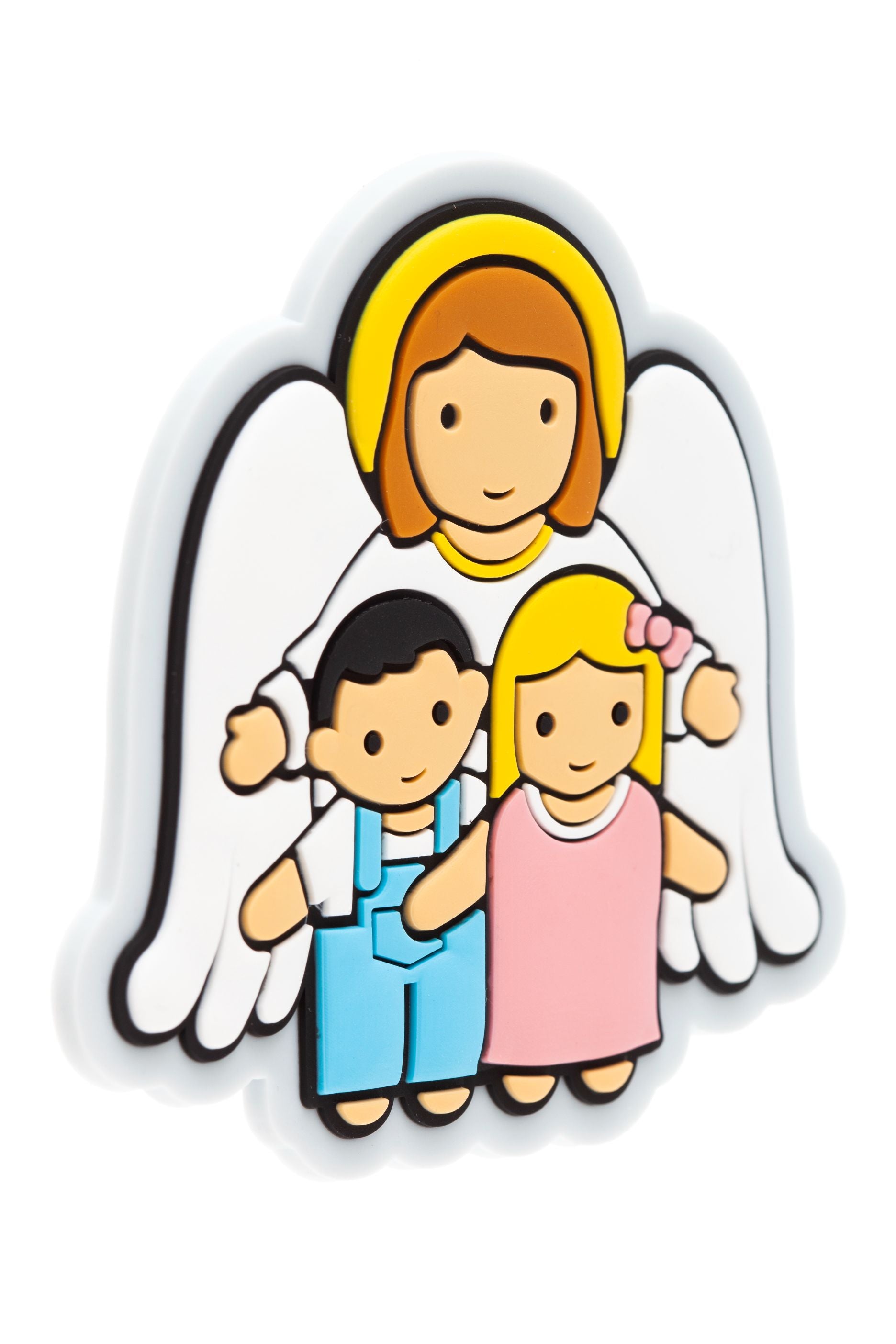 Guardian Angel with Children magnet